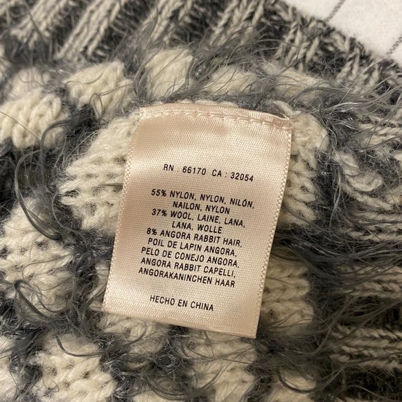 Anthropologie short sleeve open front sweater with snaps at neck - size M - Picture 4 of 4